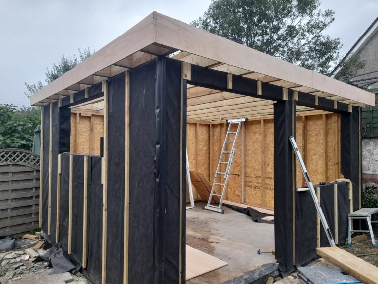 Framing for roof and cladding